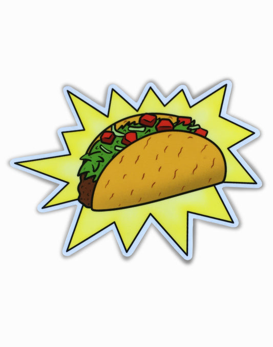 Taco Sticker 2.5"